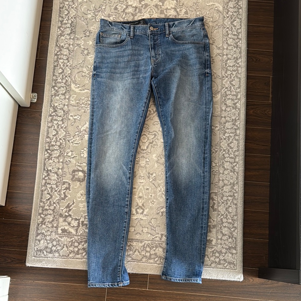 Armani Exchange Blue Denim Jeans